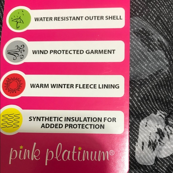 PINK PLATINUM Girl 
POLKA GRID 2-PIECE SNOWSUIT - Picture 11 of 11